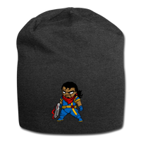 Character #68 Jersey Beanie - charcoal gray