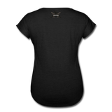 Character #68 Women's Tri-Blend V-Neck T-Shirt - black