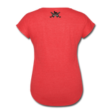 Character #68 Women's Tri-Blend V-Neck T-Shirt - heather red