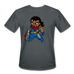Character #68 Men’s Moisture Wicking Performance T-Shirt - charcoal
