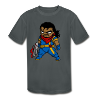 Character #68 Kids' Moisture Wicking Performance T-Shirt - charcoal
