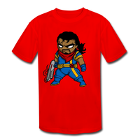 Character #68 Kids' Moisture Wicking Performance T-Shirt - red