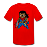 Character #68 Kids' Moisture Wicking Performance T-Shirt - red