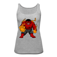 Character #69 Women’s Premium Tank Top - heather gray