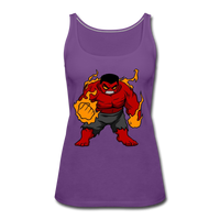 Character #69 Women’s Premium Tank Top - purple