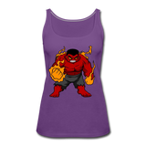 Character #69 Women’s Premium Tank Top - purple