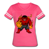 Character #69 Women’s Vintage Sport T-Shirt - vintage pink/white
