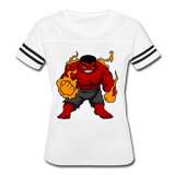 Character #69 Women’s Vintage Sport T-Shirt - white/black
