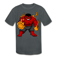 Character #69 Kids' Moisture Wicking Performance T-Shirt - charcoal