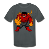 Character #69 Kids' Moisture Wicking Performance T-Shirt - charcoal
