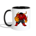 Character #69 Contrast Coffee Mug - white/black