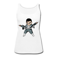 Character #70 Women’s Premium Tank Top - white