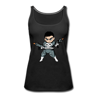 Character #70 Women’s Premium Tank Top - black