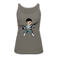 Character #70 Women’s Premium Tank Top - asphalt gray