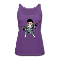 Character #70 Women’s Premium Tank Top - purple