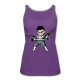 Character #70 Women’s Premium Tank Top - purple