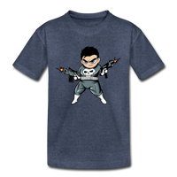 Character #70 Kids' Premium T-Shirt - heather blue