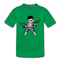 Character #70 Kids' Premium T-Shirt - kelly green