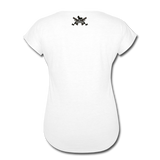Character #70 Women's Tri-Blend V-Neck T-Shirt - white