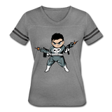 Character #70 Women’s Vintage Sport T-Shirt - heather gray/charcoal