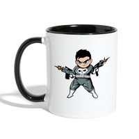 Character #70 Contrast Coffee Mug - white/black