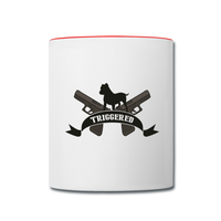 Character #70 Contrast Coffee Mug - white/red