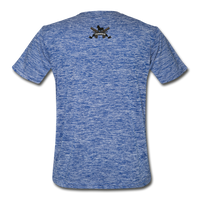 Character #70 Men’s Moisture Wicking Performance T-Shirt - heather blue