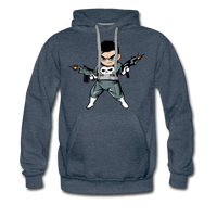 Character #70 Men’s Premium Hoodie - heather denim