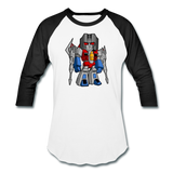 Character #71 Baseball T-Shirt - white/black