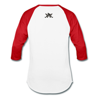 Character #71 Baseball T-Shirt - white/red