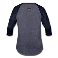 Character #71 Baseball T-Shirt - heather blue/navy