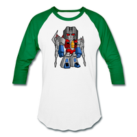 Character #71 Baseball T-Shirt - white/kelly green
