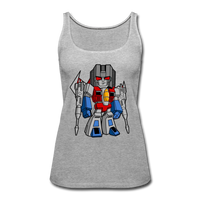 Character #71 Women’s Premium Tank Top - heather gray