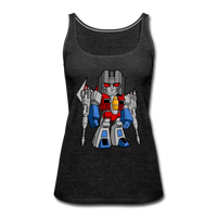 Character #71 Women’s Premium Tank Top - charcoal gray