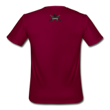 Character #71 Men’s Moisture Wicking Performance T-Shirt - burgundy