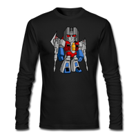Character #71 Men's Long Sleeve T-Shirt by Next Level - black