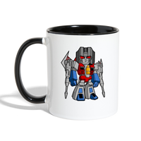 Character #71 Contrast Coffee Mug - white/black