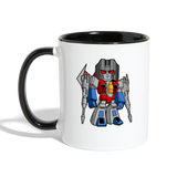 Character #71 Contrast Coffee Mug - white/black