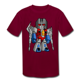 Character #71 Kids' Moisture Wicking Performance T-Shirt - burgundy