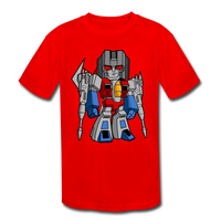 Character #71 Kids' Moisture Wicking Performance T-Shirt - red