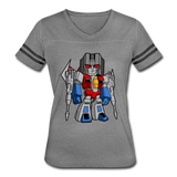 Character #71 Women’s Vintage Sport T-Shirt - heather gray/charcoal