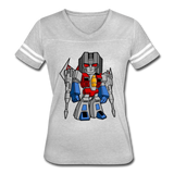 Character #71 Women’s Vintage Sport T-Shirt - heather gray/white