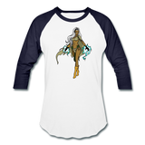 Character #72 Baseball T-Shirt - white/navy