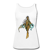 Character #72 Women’s Premium Tank Top - white