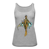 Character #72 Women’s Premium Tank Top - heather gray