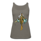 Character #72 Women’s Premium Tank Top - asphalt gray