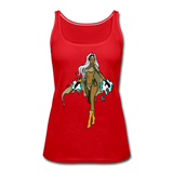Character #72 Women’s Premium Tank Top - red