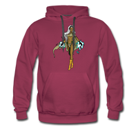 Character #72 Men’s Premium Hoodie - burgundy