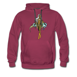 Character #72 Men’s Premium Hoodie - burgundy