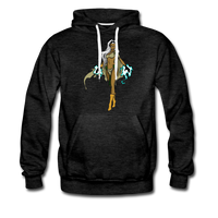 Character #72 Men’s Premium Hoodie - charcoal gray
